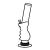 Acrylic Bongs Gripper Pipe