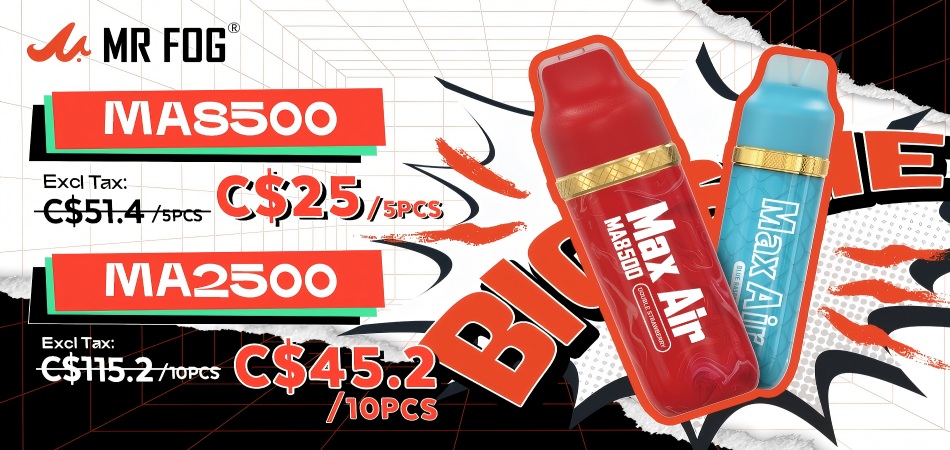 MR FOG MA8500 & MA2500 Big Sale